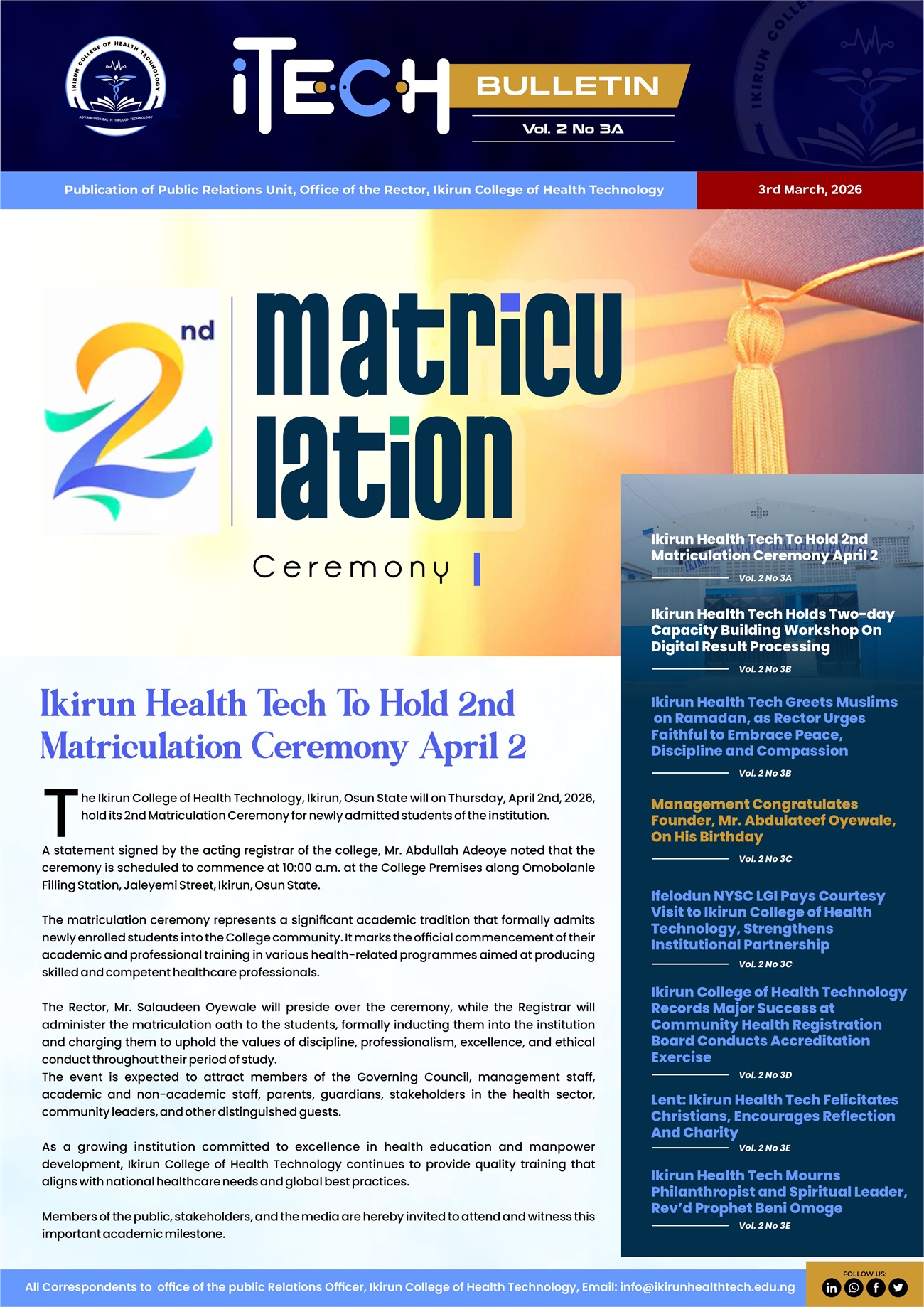 Newsletters