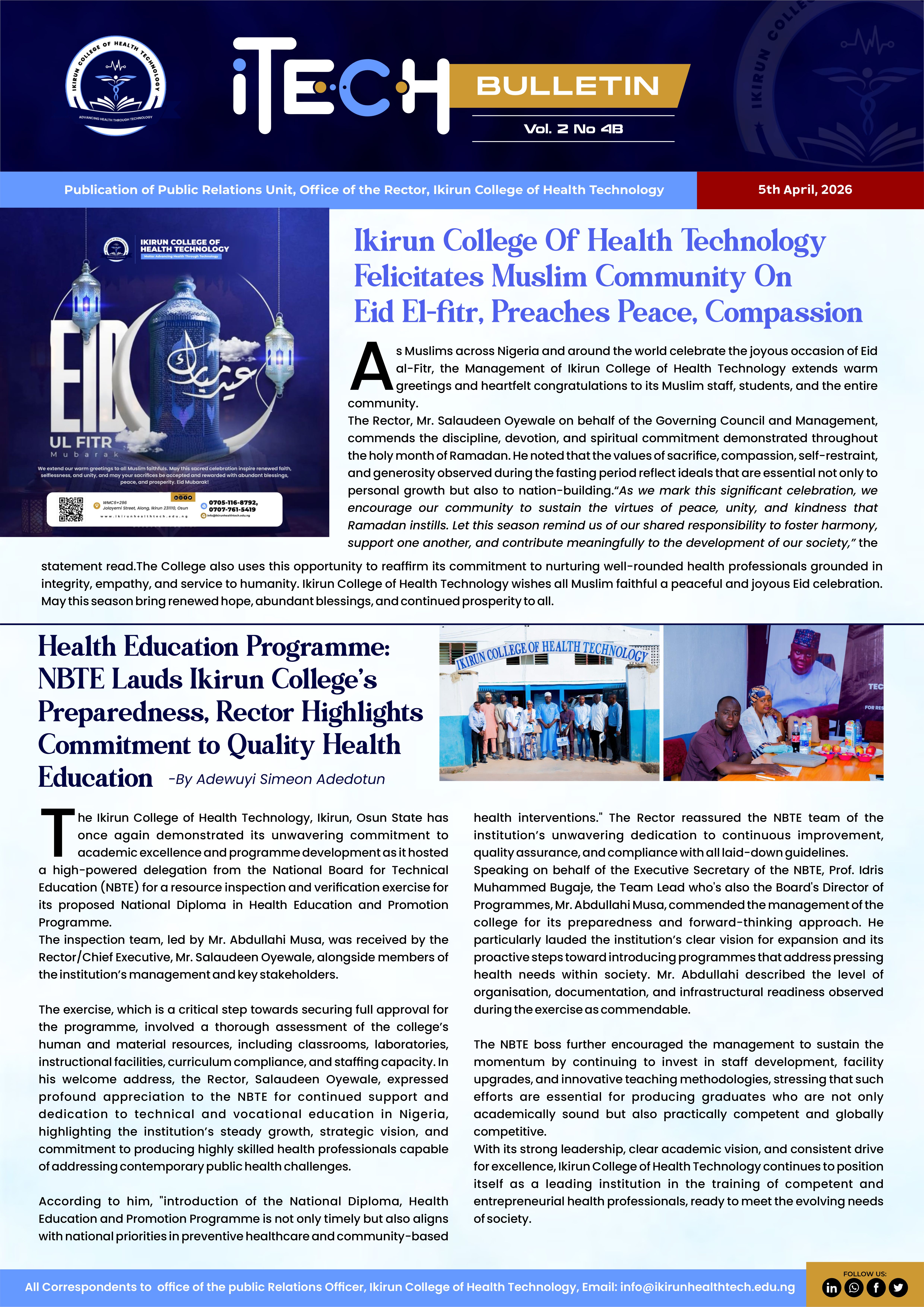 Newsletters — design 3